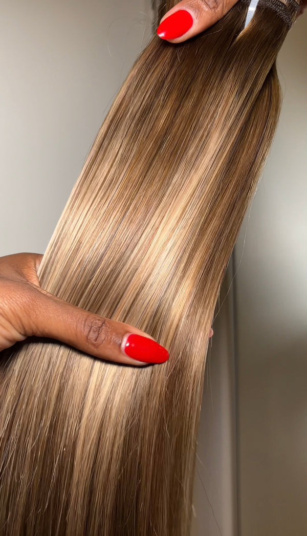 Honey Melt & Mocha Swirl (Bundles + Seamless Clip-Ins)