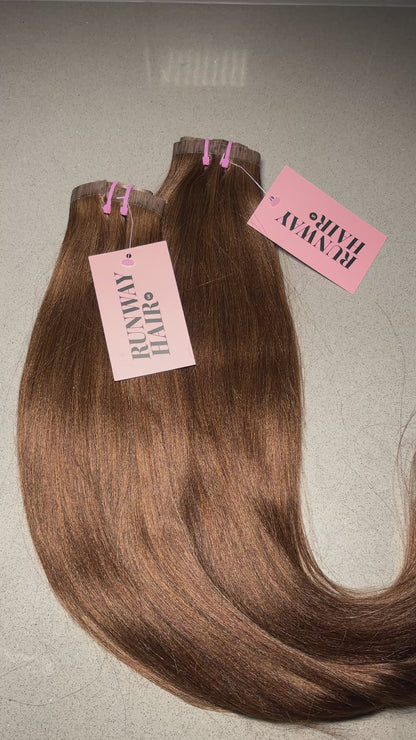 Yaki Straight Seamless Clip-In Extensions