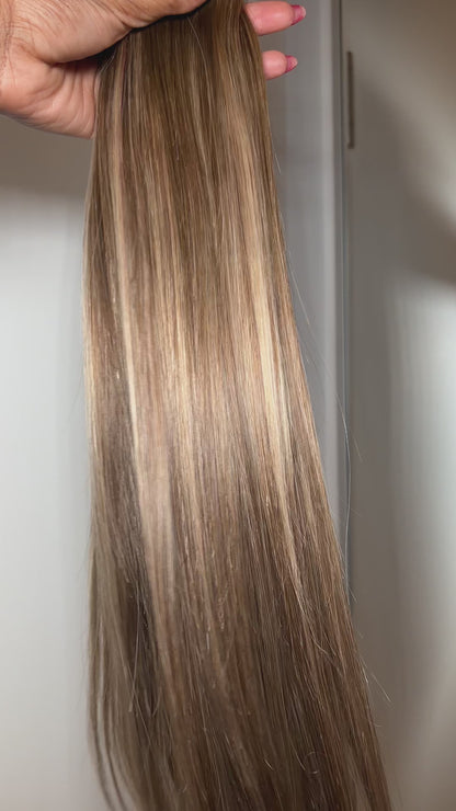 READY TO SHIP: Honey Melt & Mocha Swirl (Bundles + Seamless Clip-Ins)