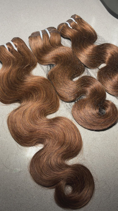 Body Wave Seamless Clip-In Extensions