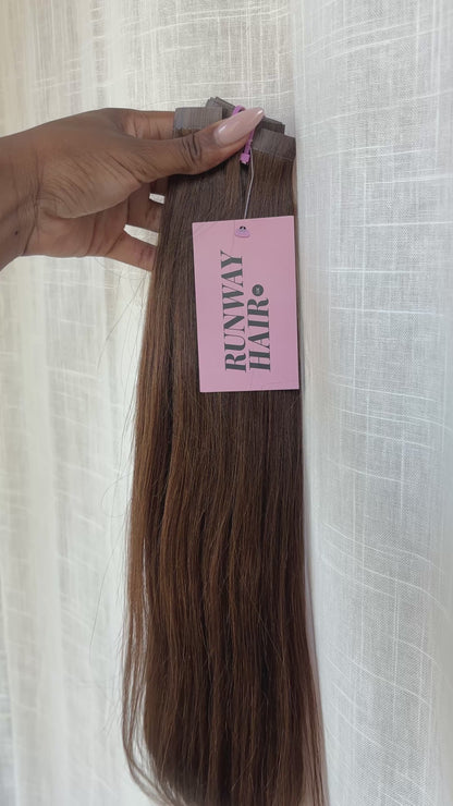 Yaki Straight Seamless Clip-In Extensions